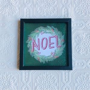 Noel Wooden Frame Decor